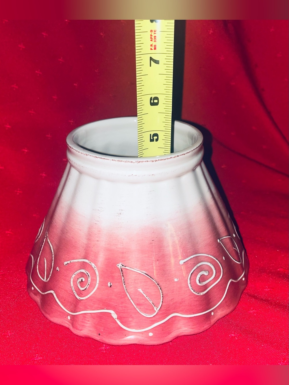 Vintage Ceramic Lampshade